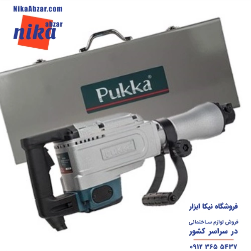 چکش تخریب 16 کیلویی پوکا به همراه جعبه فلزی مدل h1601